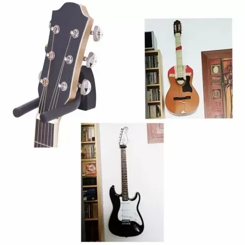 Uchwyt Wieszak na Gitarę Gitarowy Ścienny + Wkręty zdjęcie 5