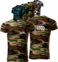 KOSZULKA MĘSKA T-shirt Z WŁASNYM HAFTEM LOGO HAFT KOMPUTEROWY 10 szt.