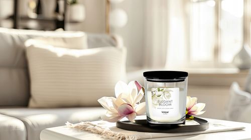 Świeca zapachowa BISPOL Valpe sn95d-439 (Elegancki kwiat) ~50h na Arena.pl