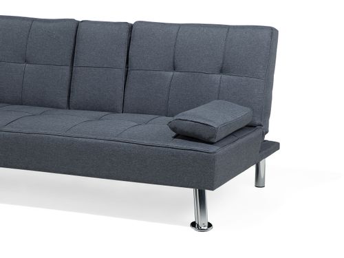 Sofa rozkładana ciemnoszara ROXEN na Arena.pl