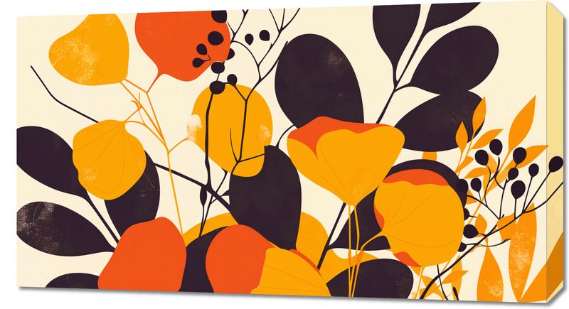Obraz 90x50cm Ogrodowa Paleta zdjęcie 1