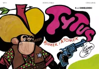 Komiks dla dzieci Tytus Romek i A'Tomek Księga IX Tytus na Dzikim Zachodzie