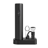 ELEKTRYCZNY OTWIERACZ DO WINA ANTYPOŚLIZGOWY STAL NIERDZEWNA