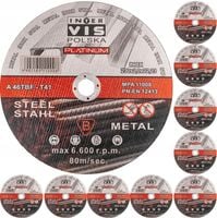 10 szt TARCZA TARCZE DO CIĘCIA METALU 230x2 MOCNE