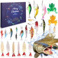 KALENDARZ ADWENTOWY DLA WĘDKARZY WĘDKARSKI 24OKIENKA ZESTAW PRZYNĘT PREZENT