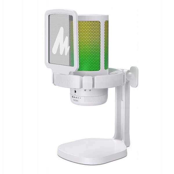 MAONO Mikrofon Gamingowy USB RGB Dla Gracza Streamera PC PS4/5 + Pop Filtr zdjęcie 4