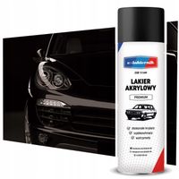 farba czarny połysk lakier akrylowy spray aerozol 500ml e-lakiernik