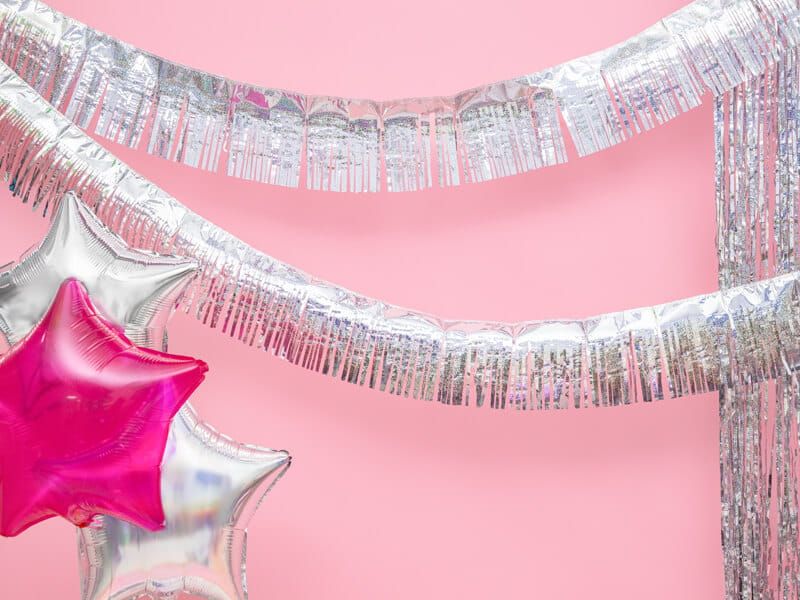 Balon foliowy gwiazda opalizujący, 48 cm zdjęcie 3