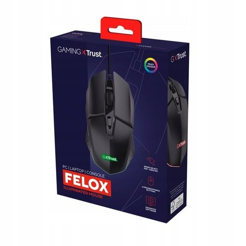 MYSZKA GAMINGOWA PRZEWODOWA USB PROGRAMOWALNA LED na Arena.pl