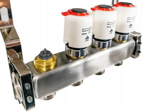 SIŁOWNIK TERMOELEKTRYCZNY DO ROZDZIELACZA ZAWORU GWINT M30 x 1,5 230V NC na Arena.pl