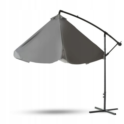 PARASOL OGRODOWY 3.5 M SKŁADANY WERONA DUŻY SZARY na Arena.pl