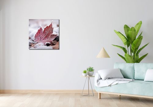Obraz 60x60cm Liść u Kresu Jesieni na Arena.pl