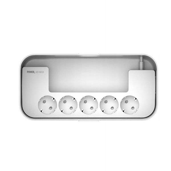 Listwa zasilająca Antyprzepięciowa 2 m ORGANIZER na kable 5 gniazd USB zdjęcie 3