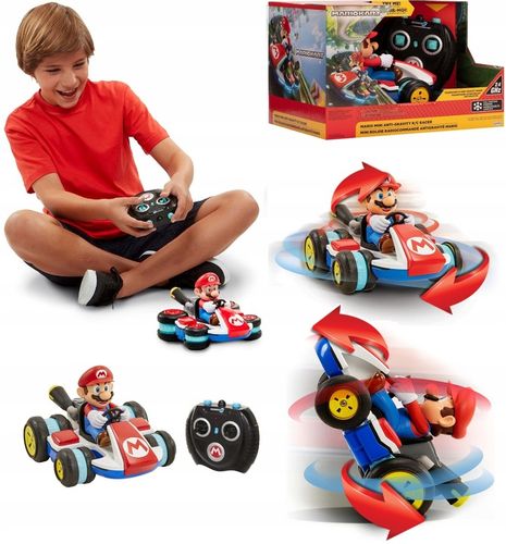 Nintendo Super Mario RC Racer 2,4 GHz zdalnie sterowana do obrotu o 360° na Arena.pl