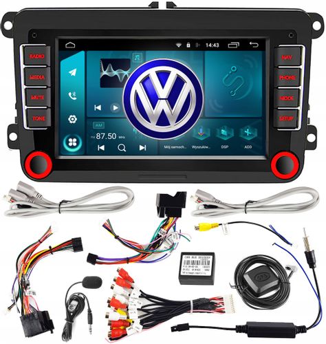 Radio samochodowe 7 nawigacja android VW, Seat, Skoda 