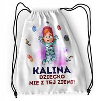 Plecak Sportowy Szkolny Dla Kaliny Córki Dziecka Z Nadrukiem Ze Zdjęciem