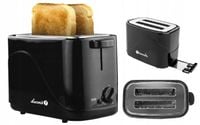 Toster Opiekacz Kanapek 700W Czarny Łucznik Ts50 B