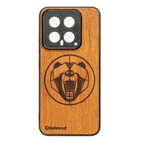 Drewniane Etui Bewood na Xiaomi 14 NIEDŹWIEDŹ MERBAU