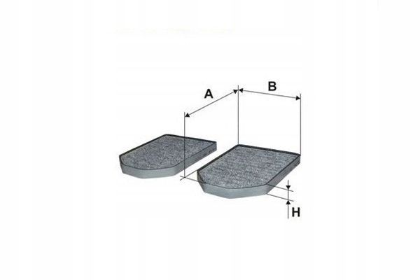 K 1069A-2X - Filtr kabinowy Audi A8 4D zdjęcie 7