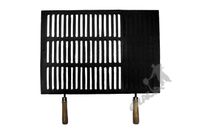 RUSZT Z RĄCZKAMI NR 05 - DUŻY Z 2/3 PRZEŚWITEM ŻELIWNY GRILL