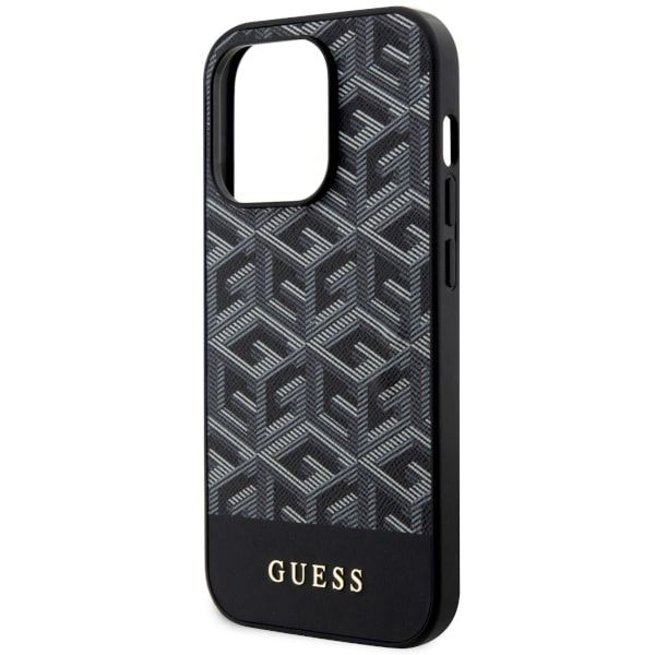 Etui Guess do iPhone 14 Pro, Czarny, MagSafe zdjęcie 6