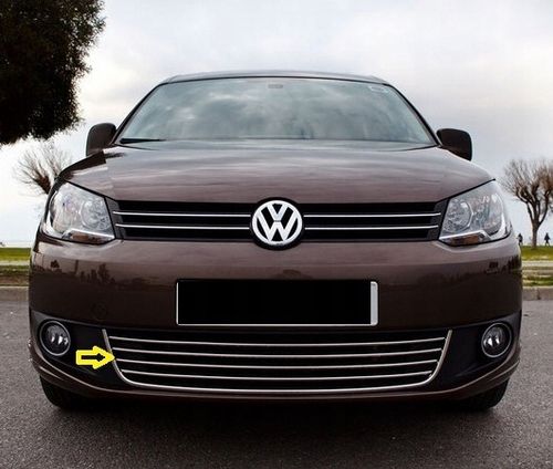 VW TOURAN 1T3 CADDY - Listwy CHROM GRILL atrapa na Arena.pl