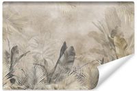 Fototapeta Do Salonu Liście BANANOWE Abstrakcja Beton 90cm x 60cm