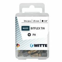 Zestaw końcówek WITTE PH 1 BITFLEX TIN PH1 15 Sztuk 15 Części