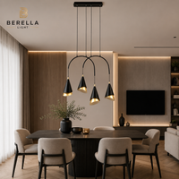 Lampa Wisząca Berella Light Fino 4 BL5327