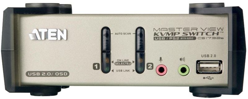 Aten 2 port USB KVM (Five In One) zdjęcie 1