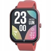 Smartwatch Damski Techmade TM-GLOW-DPK różowy pasek