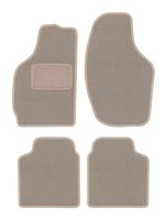Dywaniki welurowe LUX beżowe Daewoo Tico 1996-2001 hatchback