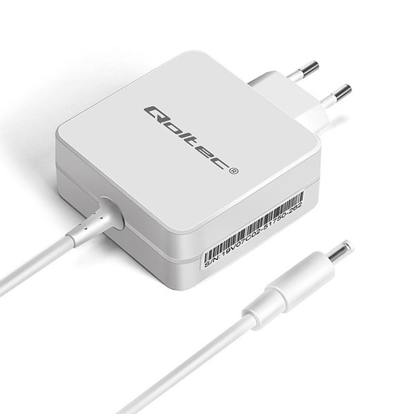 Qoltec Zasilacz do Huawei | 65W | 19V | 3.42A | 4.0*1.7 zdjęcie 2