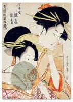 Plakat cyfrowy do wydruku gejsza japonia sztuka