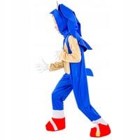 Kostium sónic strój przebranie kigurumi jeż jeżyk bal przedszkole 116-122