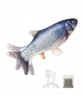 Elektryczna RYBA interaktywna Zabawka skacząca dla kota 15-1