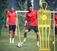 mur piłkarski elite 180 cm żółty r.