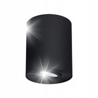 Oprawa sufitowa HARY GU10 czarny TUBA lampa