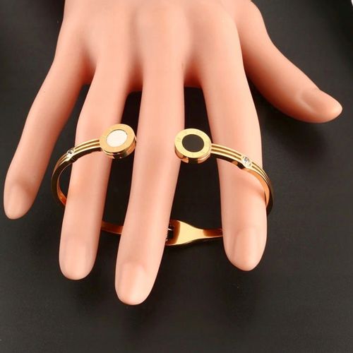 Bransoletka Złota Stal Chirurgiczna 18K na Arena.pl