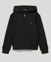Polo Ralph Lauren Teens Bluza rozpinana z wyhaftowanym czarny L 14-16