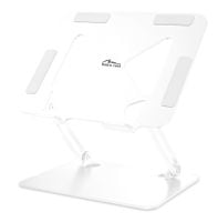 2X PODSTAWKA POD LAPTOPA 10-17 CALI BIAŁA MT2661