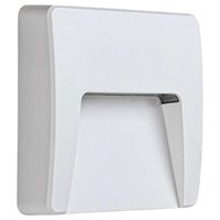 Zewnętrzna LAMPA schodowa TRENTO 8893 Rabalux zewnętrzna OPRAWA kwadratowa LED 3W 4000K IP65 biała