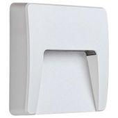 Zewnętrzna LAMPA schodowa TRENTO 8893 Rabalux zewnętrzna OPRAWA kwadratowa LED 3W 4000K IP65 biała