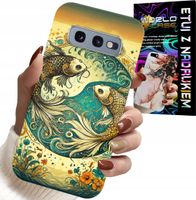 ETUI DO SAMSUNG GALAXY S10E - ZNAK ZODIAKU, RYBA ASTRONOMIA + FOLIA