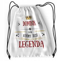 Plecak Sportowy Szkolny Dla Dominika Córki Dziecka Z Nadrukiem Ze Zdjęciem