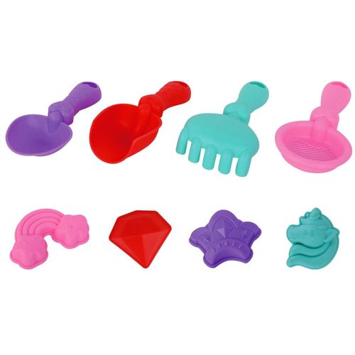 zestaw łopatek i foremek do piasku Kryształy na Arena.pl