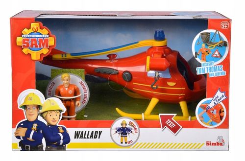 strażak sam helikopter wallaby z figurką 3312 na Arena.pl