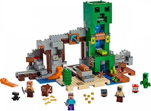Klocki Minecraft Kopalnia Creeperow na Arena.pl