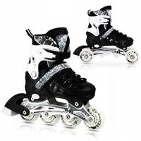 NILS Łyżworolki 4w1 Rolki Rekreacyjne Wrotki Łyżwy Regulowane 39-42