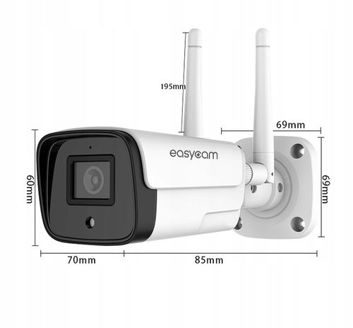 Kamera IP EasyCam zewnętrzna WiFi IR 30m Tuya 2MPx na Arena.pl